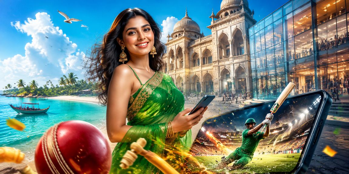 সেন্ট মার্টিনে শাড়ি পরে ক্রিকেট ম্যাচ অডস দেখছেন একজন ব্যবহারকারী